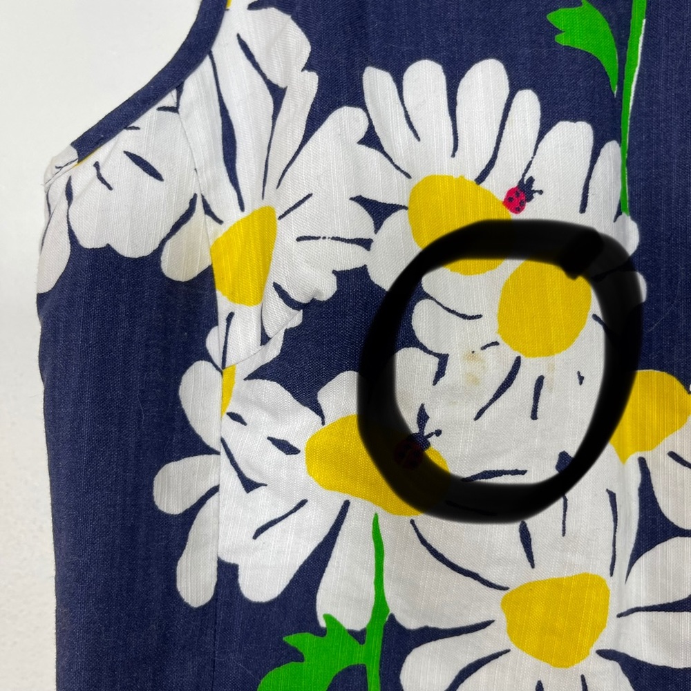 Lilly Pulitzer Ricci Floral Sheath Dress Sleeveless Navy White Sz 2 - Picture 8 of 16